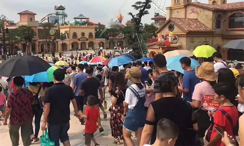 jinnianhui今年会游乐参与打造的欢乐海岸PLUS三天迎客超16万人！